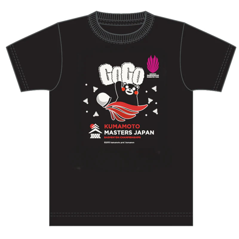 Kumamoto Masters Japan 2025 GOGO T-Shirt – Kumamon ver. – e78shop Kumamoto Masters Japan 2025 GOGO T-Shirt – Kumamon ver. – e78shop
