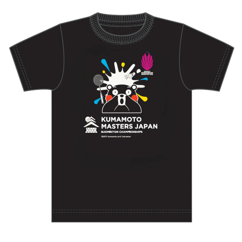 Kumamoto Masters Japan 2025 Splash T-Shirt – Kumamon ver. – e78shop