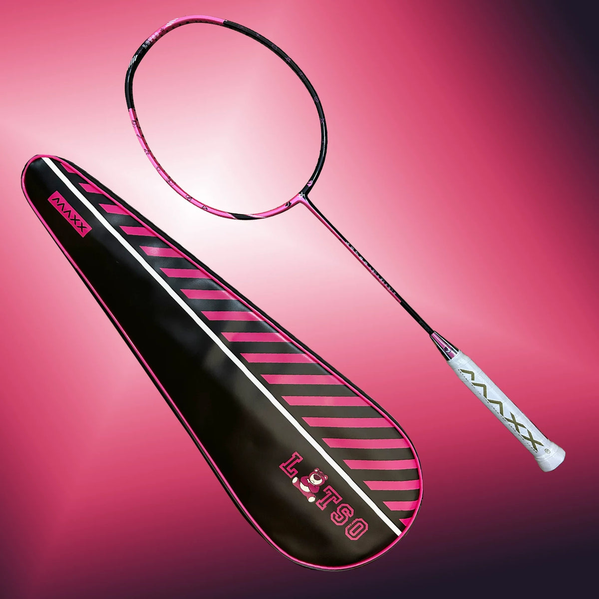 MAXX X Toy Story LOTSO STRAWBERRY BEAR Badminton Racket – e78shop