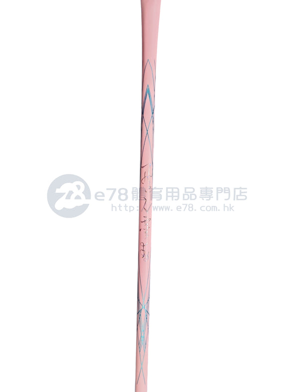 VS Feng Ling Badminton Racket - Pink (Strung Set)