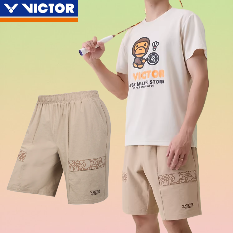 VICTOR x BABY MILO STORE® Woven Shorts R-505BM – e78shop