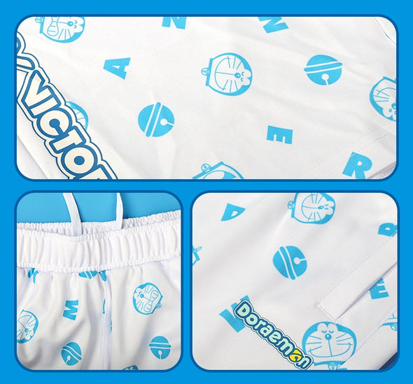 VICTOR x 哆啦A夢限定系列針織短褲 R-521DRM