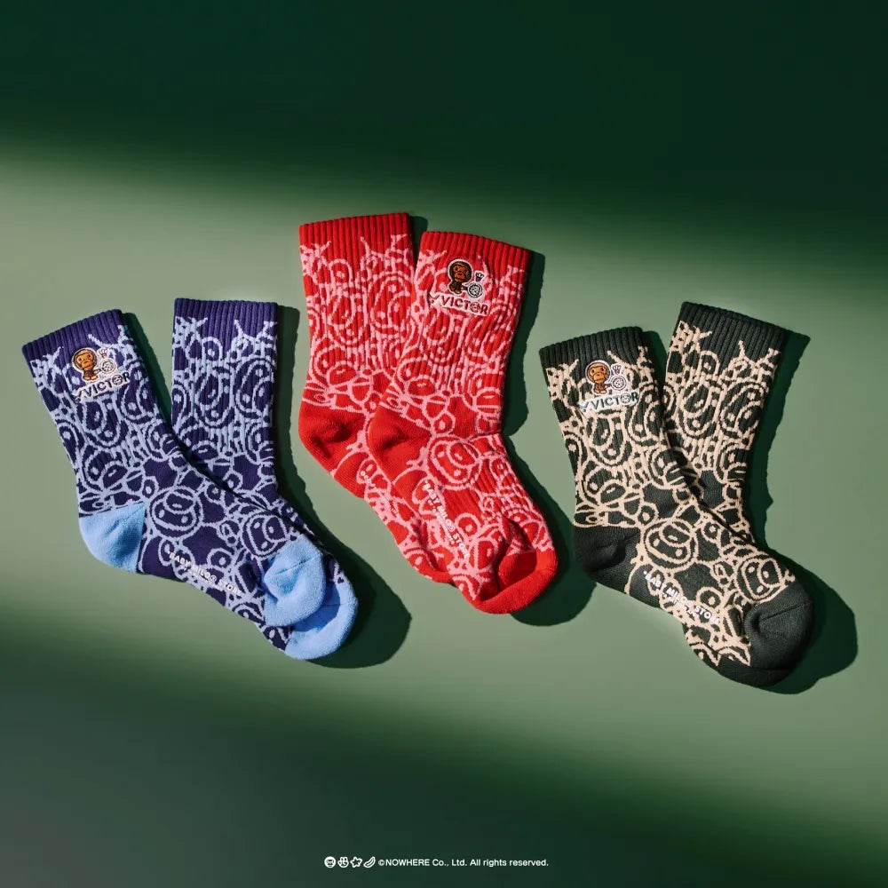 VICTOR x BABY MILO STORE® Socks (High-Cut) – e78shop
