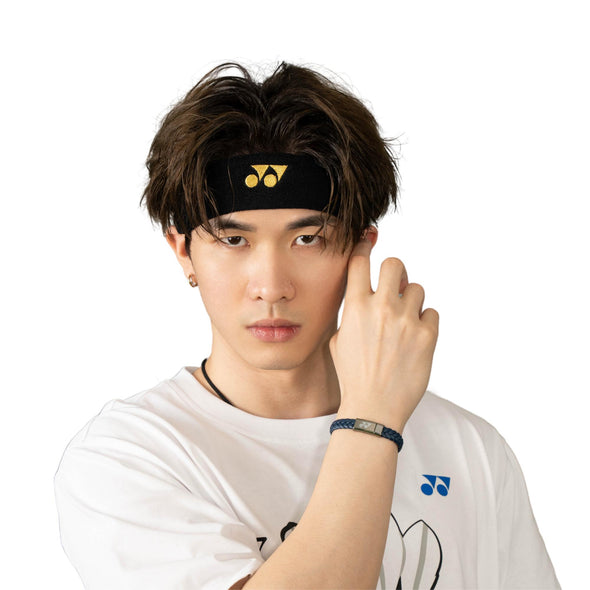 YONEX 馬來西亞羽毛球大師賽 2025 鈦鋼皮革手鍊 0075