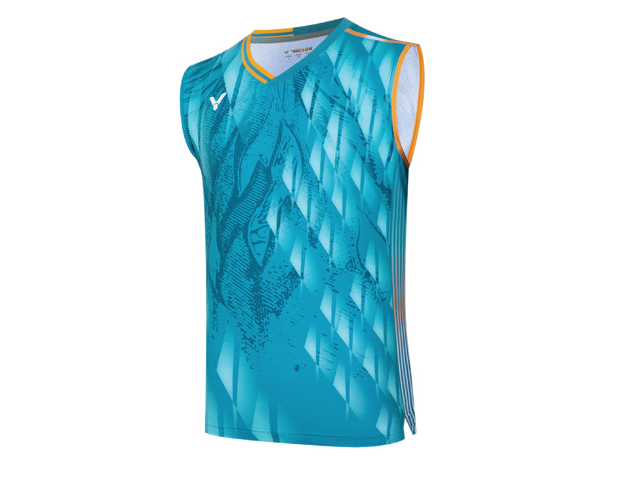 VICTOR TOURNAMENT Series Sleeveless shirt T-45001 Blue (F) M