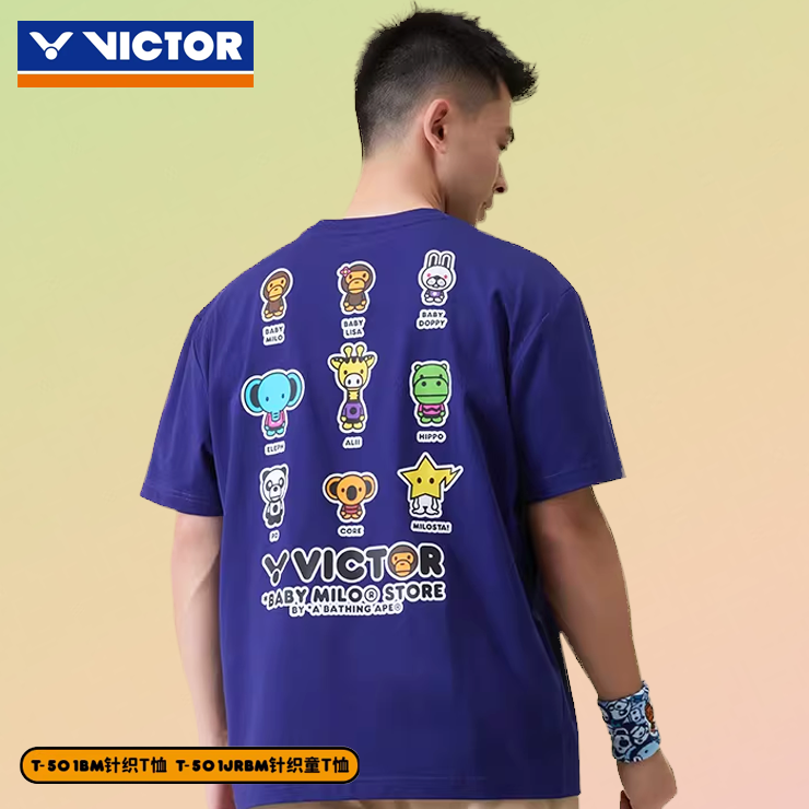 VICTOR x BABY MILO STORE® Knitted T-Shirt T-501BM – e78shop