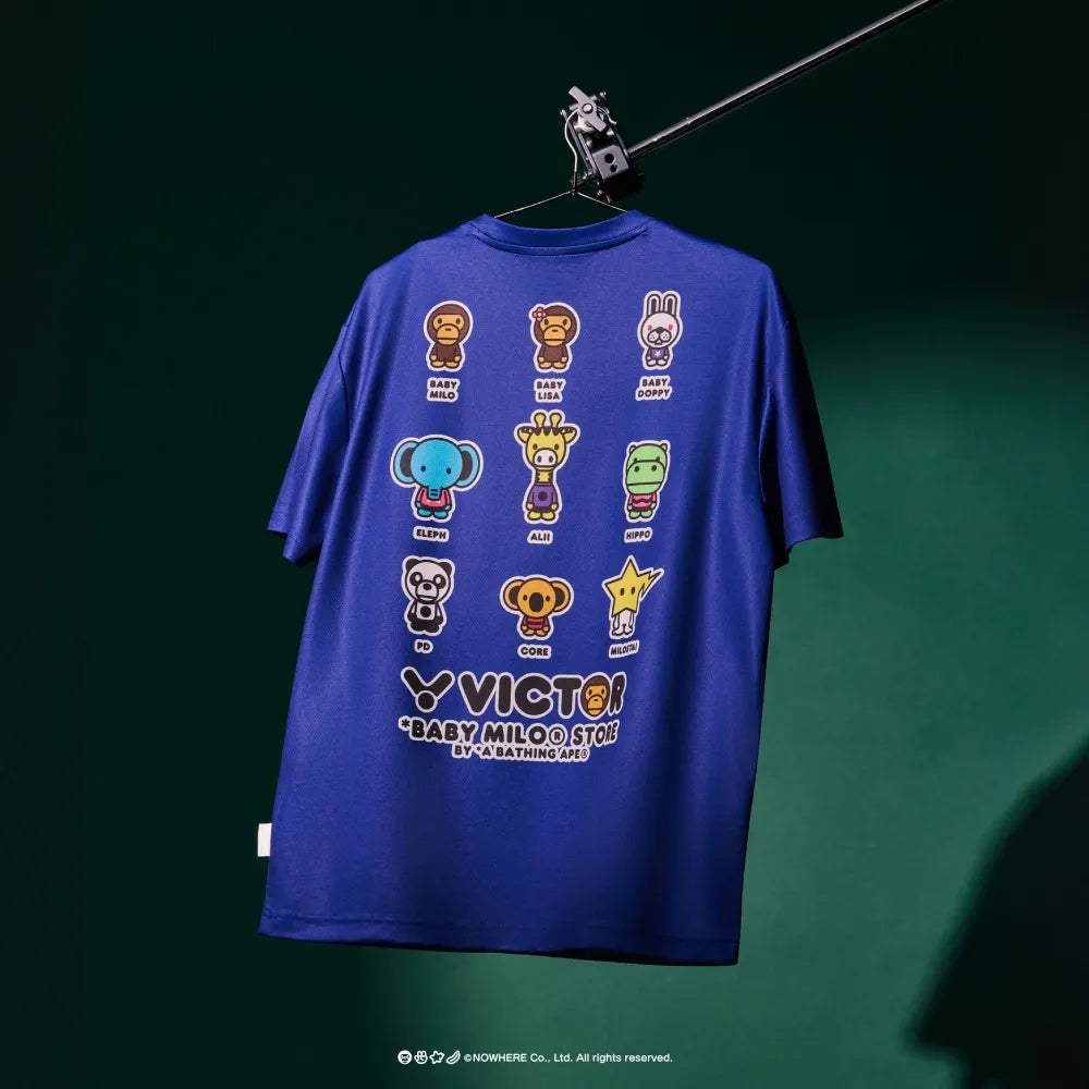 VICTOR x BABY MILO STORE® Knitted T-Shirt T-501BM – e78shop VICTOR x BABY MILO STORE® Knitted T-Shirt T-501BM – e78shop
