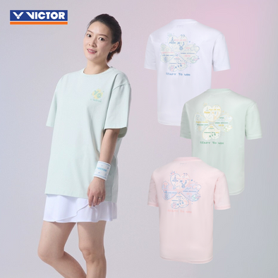 VICTOR x HYQ Collection Knitted T-shirt T-501HYQ