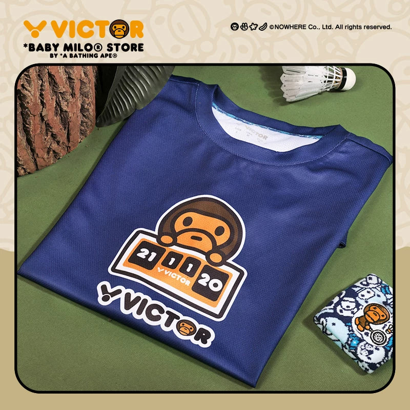 VICTOR x BABY MILO STORE® Junior Knitted T-Shirt T-501JRBM – e78shop