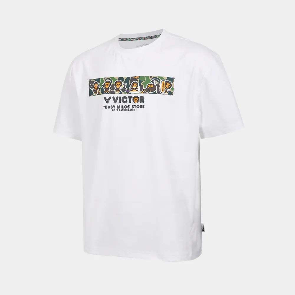 VICTOR x BABY MILO STORE® Knitted T-Shirt T-502BM – e78shop VICTOR x BABY MILO STORE® Knitted T-Shirt T-502BM – e78shop