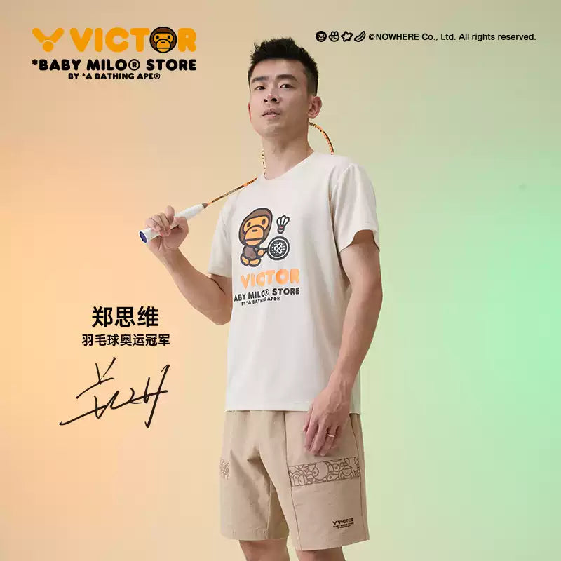 VICTOR x BABY MILO STORE® Knitted T-Shirt T-503BM – e78shop