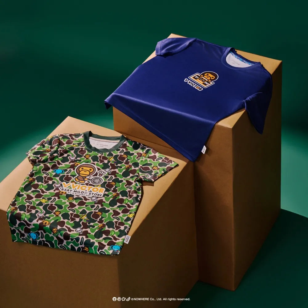 VICTOR x BABY MILO STORE® Junior Knitted T-Shirt T-504JRBM – e78shop