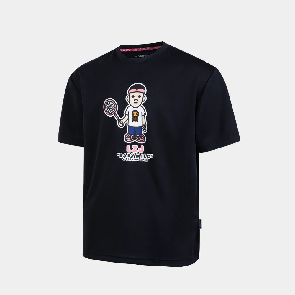 VICTOR x BABY MILO STORE® Knitted T-Shirt T-516BM – e78shop VICTOR x BABY MILO STORE® Knitted T-Shirt T-516BM – e78shop