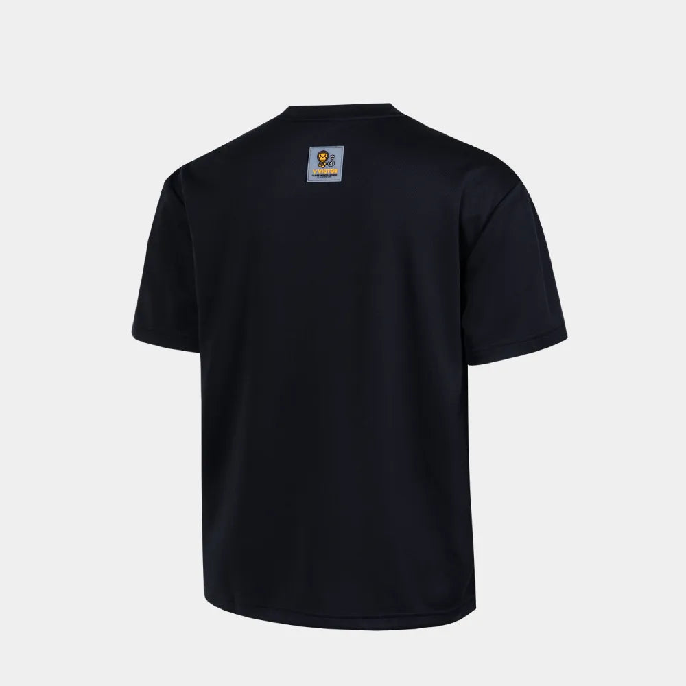 新品/L/ビクター/黒/VICTOR/Tシャツ/BABY MILO STORE VICTOR x BABY MILO STORE® Knitted T-Shirt T-516BM – e78shop