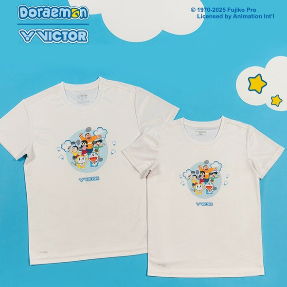 VICTOR x Doraemon Knitted T-Shirt T-523DRM