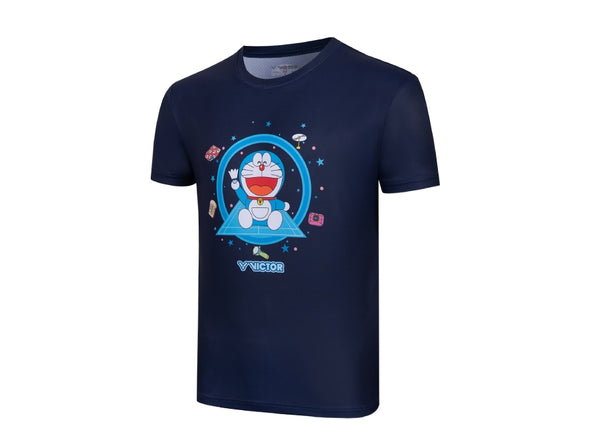 VICTOR x Doraemon Knitted T-Shirt T-524DRM