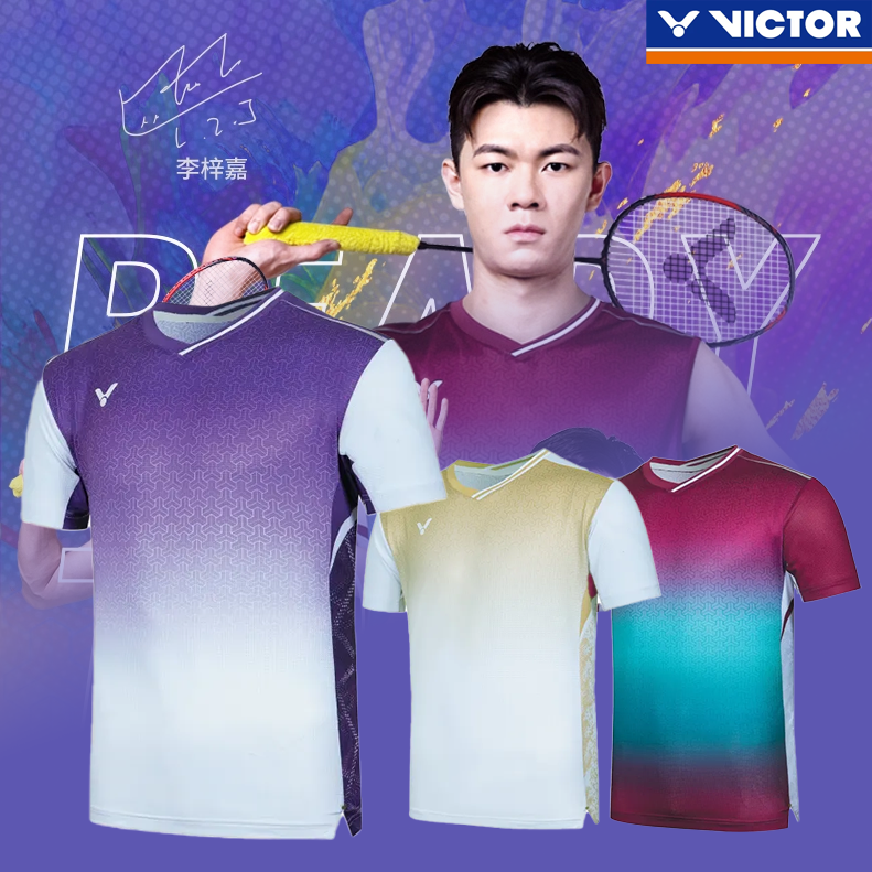 ビクター　ゲームシャツ　リージージャモデル VICTOR ゲームシャツ ビクター バドミントン T-50007CPS リージージャ