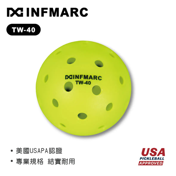 INFMARC 40 holes Pickleball TW-40