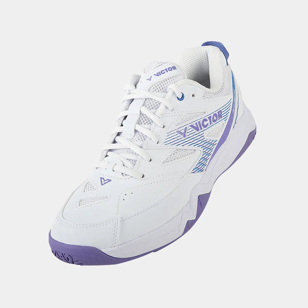 VICTOR A170III AJ Badminton Shoes - White / Azalea Purple – e78shop
