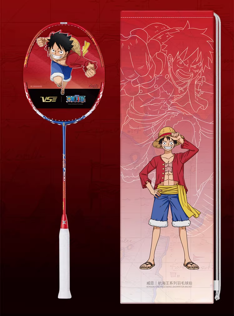 One Piece Racket VS x ONE PIECE Series - Luffy Badminton Racket – e78shop