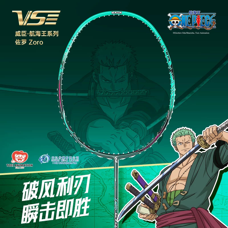VS x ONE PIECE Series - Zoro Badminton Racket – e78shop