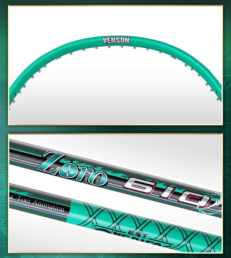 One Piece Racket VS x ONE PIECE Series - Zoro Badminton Racket – e78shop