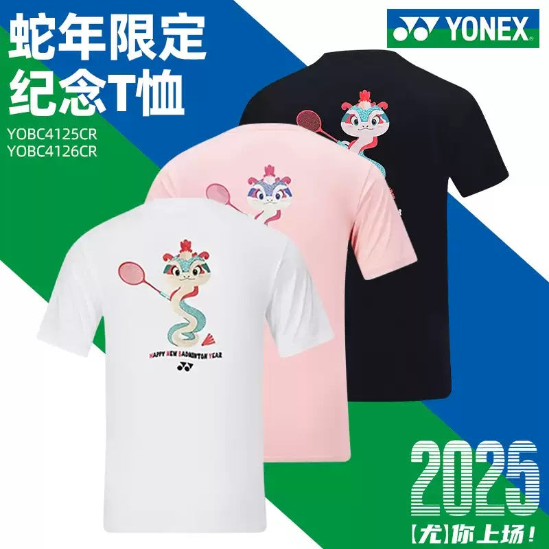 YONEX 2025 Year of Snake Limited Women's T-shirt YOBC4126CR – e78shop