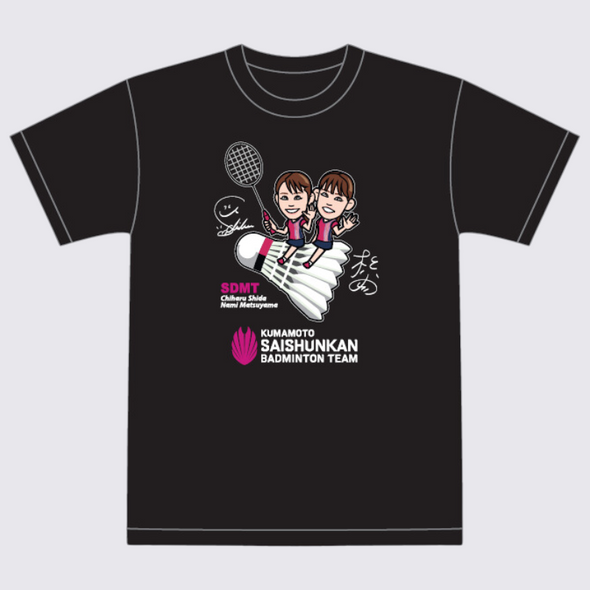 SAISHUNKAN Shidamatsu Pair Caricature T-Shirt 2024 ver.