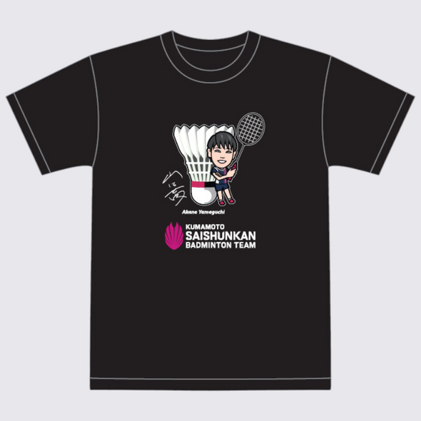 SAISHUNKAN Akane Yamaguchi Caricature T-shirt 2024ver.