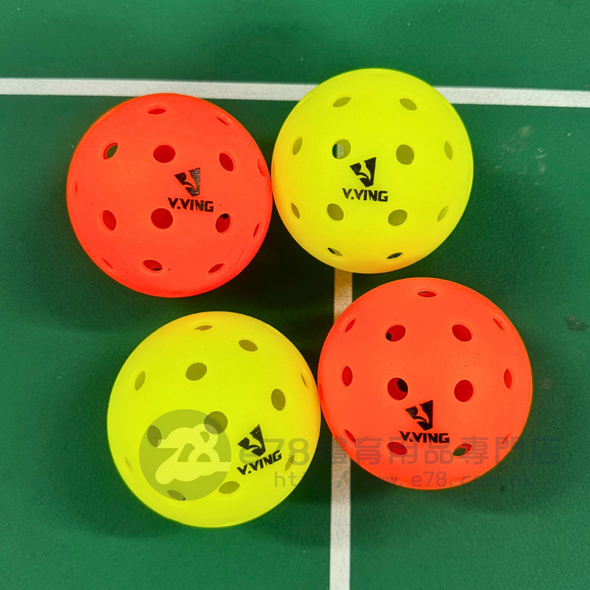 Y.YING Outdoor Pickleball Mixed Colors 40 Holes