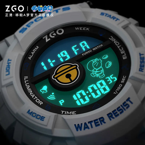 ZGO × Doraemon Sports Watch CACC005