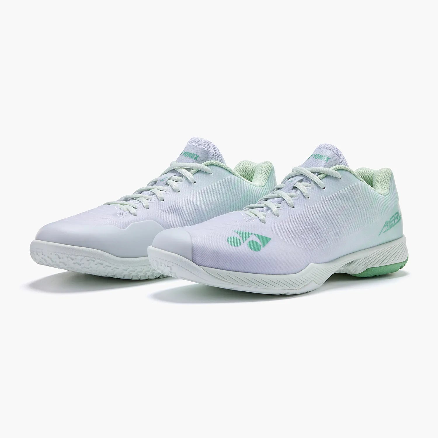 エアラスZワイド　　ホワイトグリーン POWER CUSHION AERUS Z WIDE - White / Green – e78shop