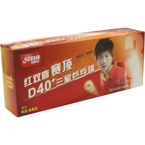 DHS 3 Star 40+ Table Tennis Ball D40+ (10pcs)