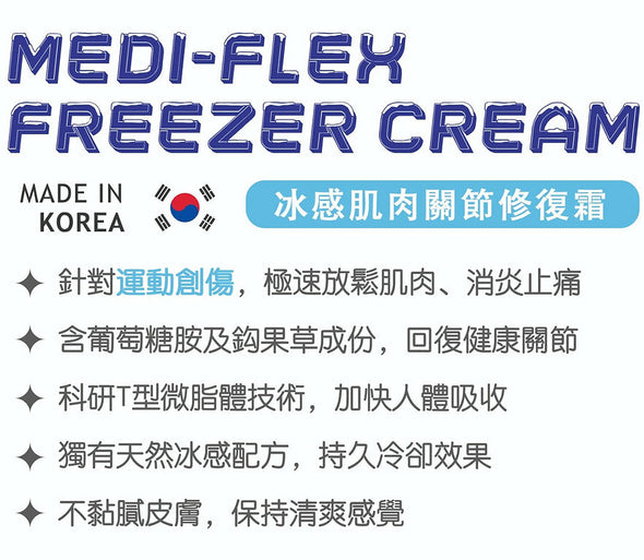 Medi Flex FREEZER CREAM (Muscle and joint repair cream)