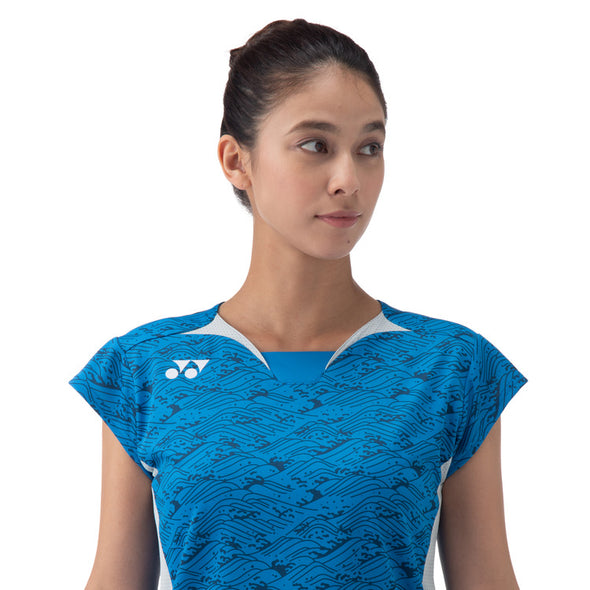 YONEX 2024 Japan Women's Game Shirt (Fitted Shirt). 20822