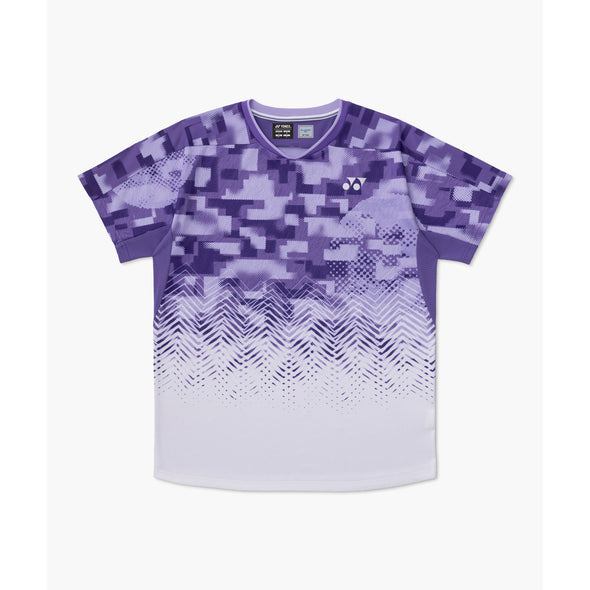 YONEX グラフィックTシャツ JP S ホワイト/パープル YONEX Men's Game Shirt (Fit Style) 10756 – e78shop