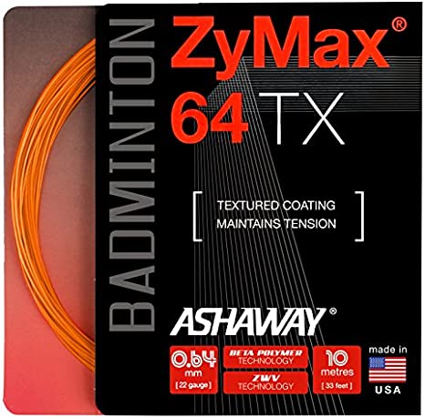 Ashaway ZyMax 64 TX 穿線服務