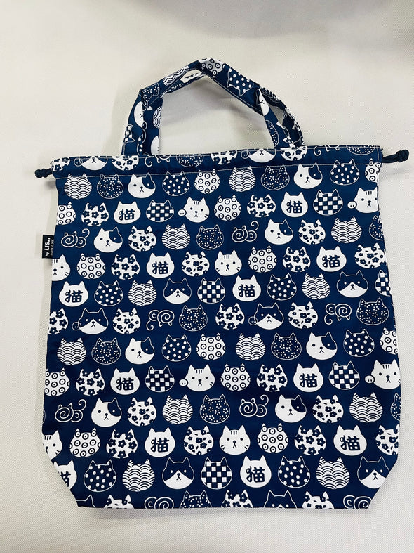 Handmade Water Resistant  Shirt Bag( Neko 102)