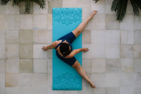Yoga Design Lab Flow Tapis 6mm – Mandala Aqua