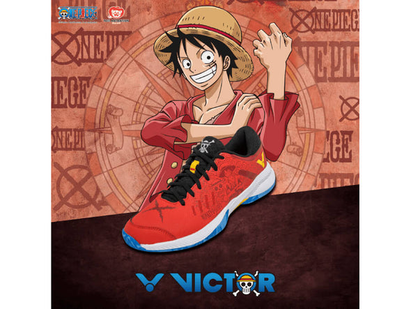 Victor x ONE PIECE 羽毛球鞋 - 路飛 A-OPL-D