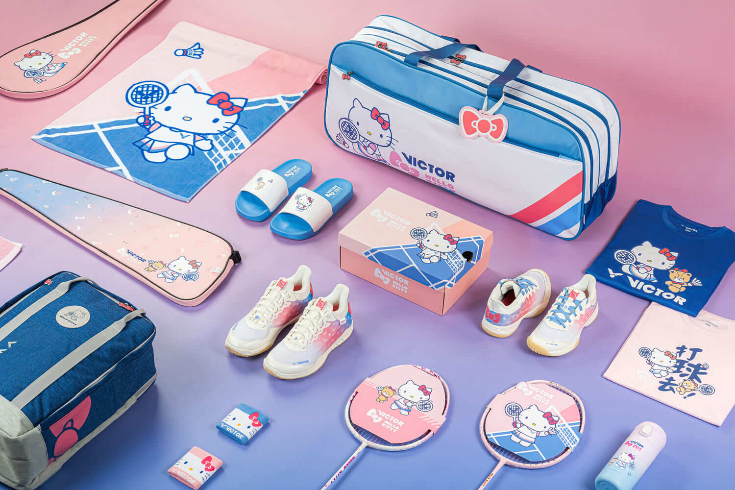 VICTOR X HELLO KITTY Thermal Bottle PG9905KT IM – e78shop