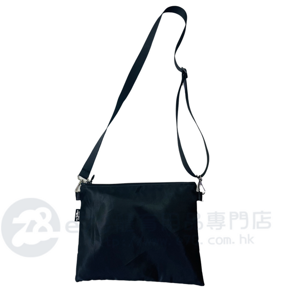 Handmade Water Resistant cross body bag（Black line dog 192)