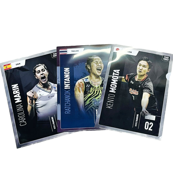 Yonex Clear File AB (1 jeu de 3) (2022 BWF Tokyo Goods)