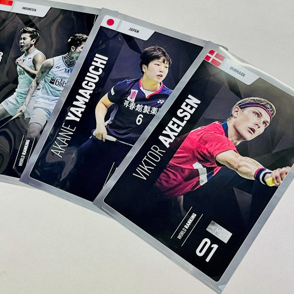 Yonex Clear File AB (1 Satz von 3) (2022 BWF Tokyo Goods)