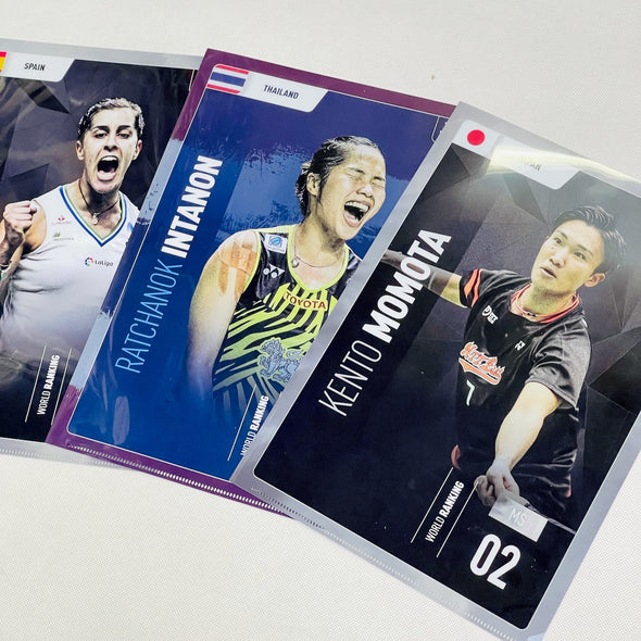 Yonex Clear File AB (1 jeu de 3) (2022 BWF Tokyo Goods)