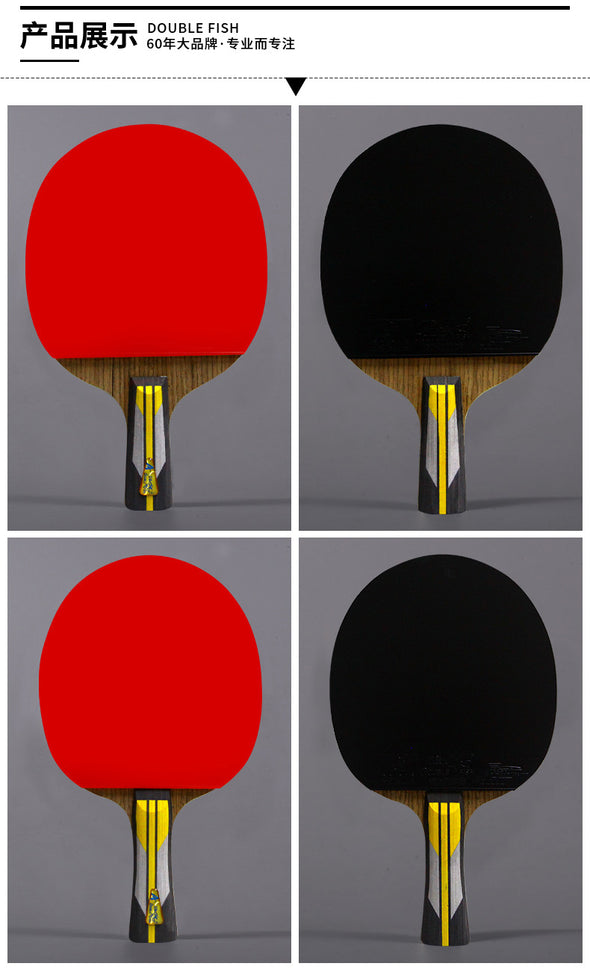 Raquette de tennis de table série DoubleFish 6A 6A-C/E