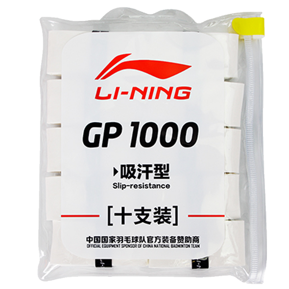 LI-NING GP1000 sur-grip 10/paquet