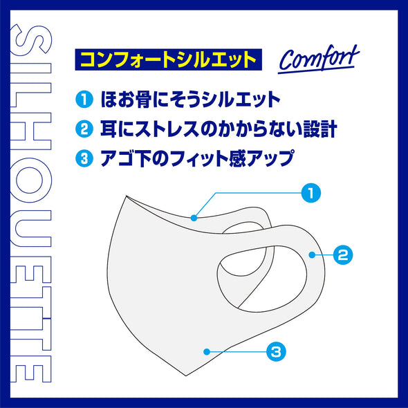 Mizuno Ice Touch Gesichtsmaske C2JY1131 [Unisex]