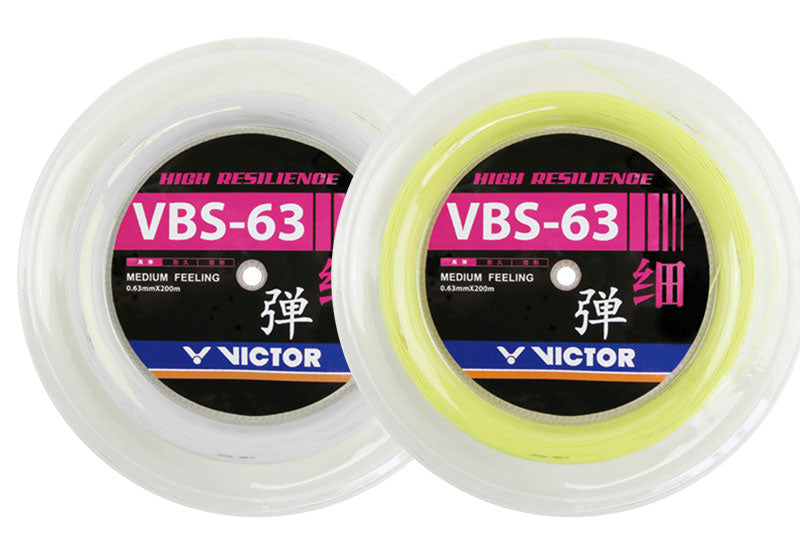 Victor VBS 66 Nano Badminton String - 200m Reel - Green