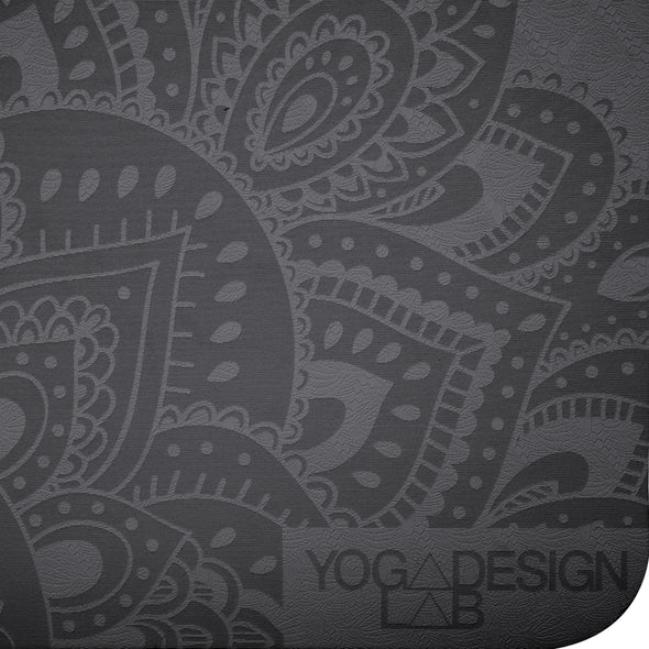 Yoga Design Lab Flow Mat 6mm – Mandala Charcoal
